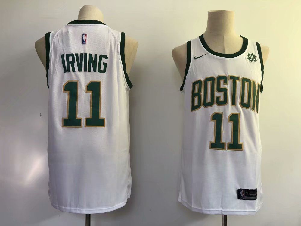 Men Boston Celtics #11 Irving White City Edition Game Nike NBA Jerseys->women nfl jersey->Women Jersey